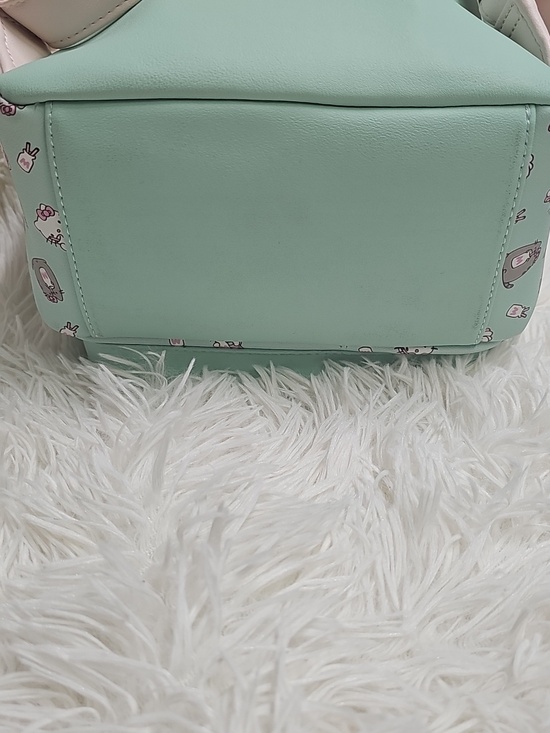 Hello Kitty × Pusheen Loungefly Mini Backpack Leather Cute Girls EUC - Picture 10 of 10